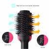 10 in1 electric hair straightening brush interchangeable detachable rotating hot air brush professional hair dryer hair curler
