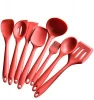 100% Food grade Cooking Tools Eco-friendly Wholesale silicone kichen utensils