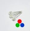 1000pcs 5mm Clear Straw Hat Multicolor Flicker RGB Slow flash Red Green Blue Blinking 5 mm LED Light Emitting Diode Lamp DIY Kit