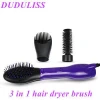 1000W Hair Brush Roller Drying Curling Smooth Dryer Professional 3 in 1 Hair Styler Hair Dryer Brush