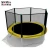 Import 10feet 12feet 13feet 14feet 15 feet Round Trampoline With Tent and Ladder Stair from China