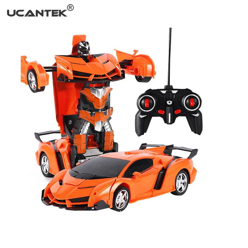 1/18 RC  Car 2 in 1 Transformation Robots Model remote control Car Racing Car Toys Fighting Toys Gift