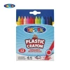 12 Color twistable crayon set In PVC bag
