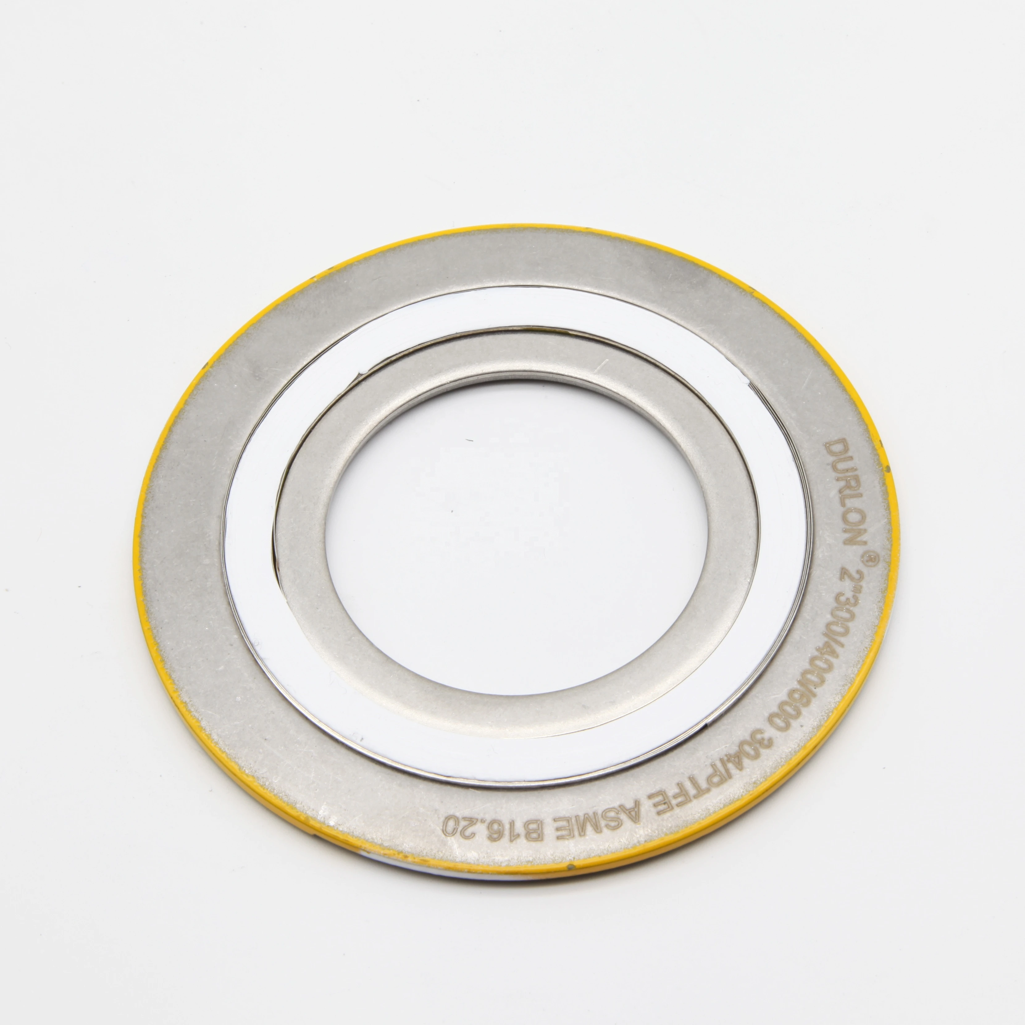 1/2 inch 600 lb Spiral Wound Gasket 316 inner&outer ring with graphite&316 winding ring