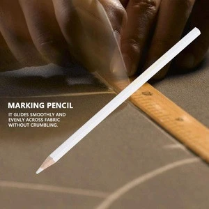 12 Pcs Tailor&#39;s Pencil, Water Soluble Pencil White Sewing Marking Pencil Dressmaker Practical Tool Wipe Off/Wash Out Dressmaker&#39;