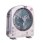 12" Oscillating Solar Fan Automatic emergency fan for home