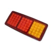 12V/24V Red Amber Yellow Truck Accessory LED Tail Light Trailer rear stop turn Signal Lamp