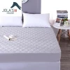 150x200cm+35cm waves quilting pattern Non-woven polyester microfiber hypoallergenic hotel mattress protector cover
