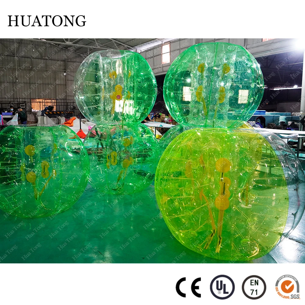 1.5m PVC Giants Human Inflatable Bubble Bumper Soccer Toy Balls For Adults