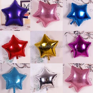 18 inch star shape Foil Balloons Party Supplies Wedding Decoration ballon