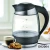 Import 1.8L Borosilicate Glass BPA-Free With Auto Shut-Off And Boil-Dry Protection Kettle, Cordless, LED Light Indicator Tea Kettle from China