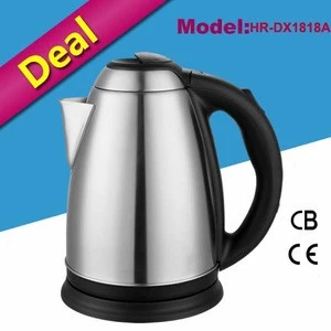 1.8L electric water heater with heating element for kettle