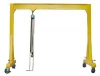 1T single girders gantry crane electric hoist manufacture