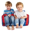 2 in 1 spiderman inflatable kids sofa