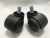 Import 2 inch black PA nylon gripring bolt casters to protect wood floor without brake from China