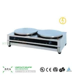 2 plate electric crepe maker
