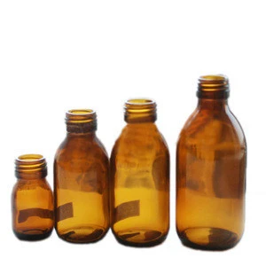 200ml Clear Amber Glass Bottle Series for Pharmaceuticals