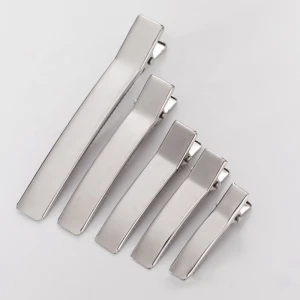200pcs/bag  hair accessories jewelry accessoriesolor  thickened double fork clip duckbill clip side crocodile clip