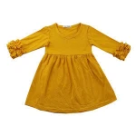 2014 new design fashion baby dress 3 year old girl dress Hot SALE Holiday Cloth