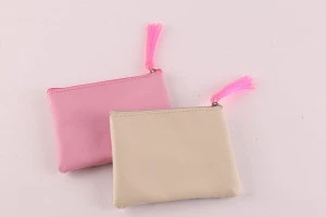 2018 Hot sale transparent cute sequin laser PVC coin purse for girl,wholesale custom Mini Jelly clutch bag with tassels