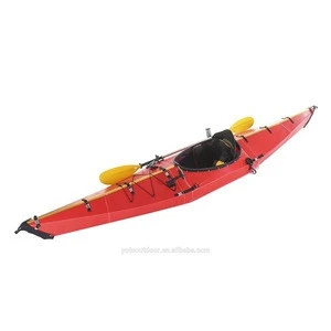 2018 Trending China Foldable Sea Kayak Single Canoe for Water Sports