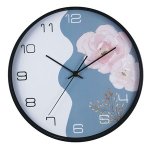 2019 Hot Wall Clock for Home Decor and Promotion 12 inch round plastic clock