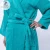 Import 2019 New Arrival Hotel Supplies Sells Bathroom Linen 100% Cotton Terry Green Spa Bath Robe Cloth Bathrobe from China