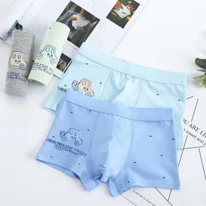2019 new arrival kids underwear boys boxers with 100% cotton nice cartoon