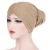Import 2019 new arrival  long tail cap hat Africa solid color plate hair band cap women full cap hat from China