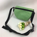 2019 summer hot selling high quality leisure polyester waist long belt bag