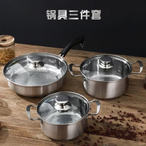 2020 Cheap Wholesale Royal Prestige Stainless Steel 6pcs Cookware Hot Pot Set Soup cookware set Induction
