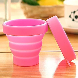 2020 Factory Price Period Customized Size No Spill Wholesale Collapsible Silicone Cups  Reusable Menstrual Cup For Lady