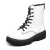 Import 2020 high quality womens modern white work boots, motorcycle boots, womens fashion combat boots from China