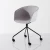 Import 2020 Hot Sale Office Furniture Popular Fabric Upholstered Removable Revolving Office Chair With Metal Pulley Legs from China