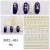 Import 2020 New Arrival Colorful DIY 3D Nail Stickers Gold Nail Art Paper Sticker from China