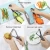 Import 2020 New Arrival Kitchen Gadgets 5 in 1 Multifunctional Carrot Potato Peeler Manual Fruit Vegetable Peeler from China