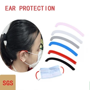 2020 Silicone Accessories Shooting Ear Muffs Reusable Airpods Pro Ear Hook Face Masking Anti-strangle Earring Ear Protection