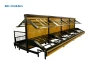 2021 Factory Price Steel Wood Fruit And Vegetable Display Shelf Produce Display supermarket gondola shelving