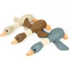 2021 High Quality Playable Pet toy Squeaky Non-Toxic Puzzle Eco Squeaky  PP Cotton wild goose Pet Toys