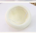 2021 Hot Sale Funny Children Straw Hat Squinting Rabbit  Ears  kids Hat