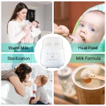 2021 New Item Electric Instant Baby Milk Bottle Warmer Milk Bottle Warmer Easy Carry Baby Milk Warmer Water Warmer