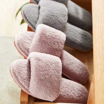2021 winter and autumn Korean indoor plush slippers home slipper for woman