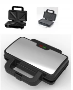 2021Hot selling new mini auto temperature control electric hand held waffle maker sandwich maker