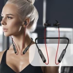 2021india free samples products Casque Noise Cancelling Branded bt Neck Band Anti-noise 5.0 BT Headset