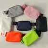 2023 New Design Wholesale Fanny Pack Mens Waterproof Running Nylon Waist Bag Durable Chest Bag Belt Bag for Women Lululemona