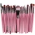 Import 20pcs Amazon your own brand organic oem novelty personalized foundation kabuki make-up cosmetic set make up makeup brush from China