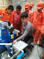 20W Fiber laser scribing machine cell laser cutting machine