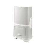 21L New design plastic bin waste  household Combined  trash can kitchen garbage bin home rubbish bin office refuse can LJT002