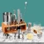 Import 25 oz Cocktail Shaker Set 17pcs Bartender Kit with Stand Stainless Steel Bar Tool Set with Bamboo Stand from China