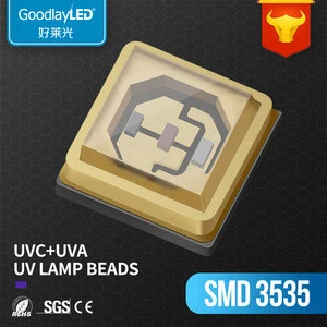 280nm deep uv leds 270 275nm UVC 3535 SMD LED Chip